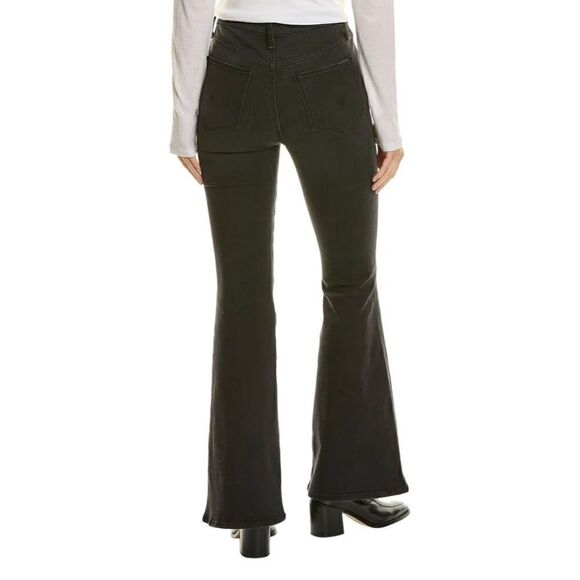 Hudson Black Heidi Rogue High-Rise Flare Nebula Jeans - Picture 1 of 16